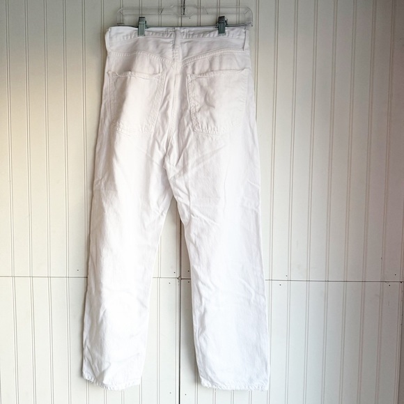AGOLDE  Size 26 90's Crop Jeans in Element White - Picture 7 of 8